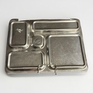 Pair Of PlanetBox Rover Stainless Steel Bento Box Lunch Box - 5 Compartments